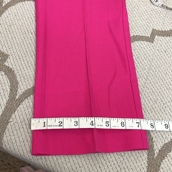 Chico’s Women's secret stretch straight leg Pink Pants, size : 00/ 2 - Picture 7 of 17